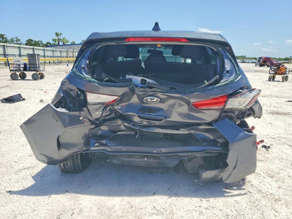 2018 Hyundai Elantra VIN KMHH35LE4JU014682 COPART salvage auction — REAR END, Salvage Title, sold $1,100 on 2026-07-29 (photo 6)