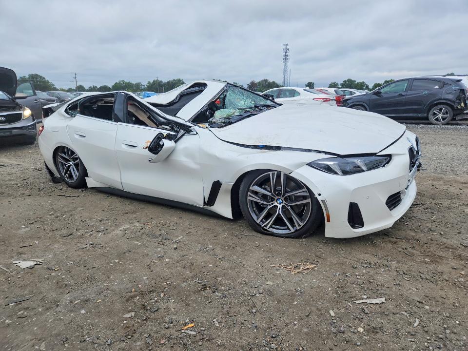 2026 BMW 4 series VIN WBA33FB07TFW84533 COPART salvage auction — ALL OVER, VA - CERT OF TITLE - SALVAGE, sold $3,250 on 2026-08-10 (photo 4)