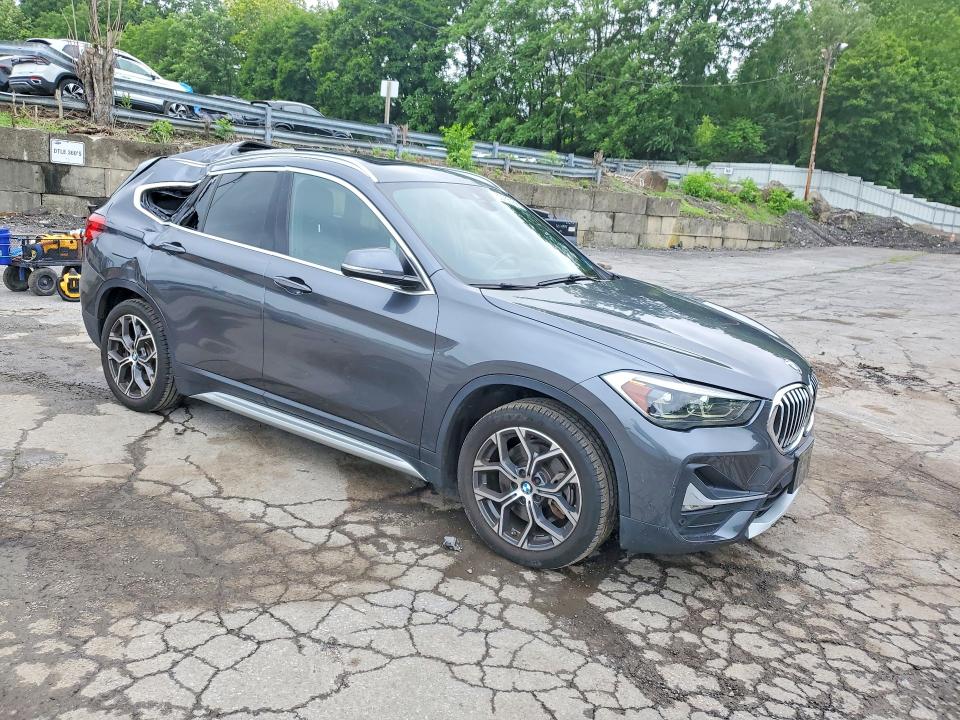 2020 BMW X1 VIN WBXJG9C00L5P85050 COPART salvage auction — ROOF, NY - MV-907A SALVAGE CERTIFICATE, sold $350 on 2026-07-21 (photo 4)
