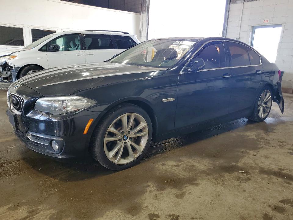 2014 BMW 5er VIN WBA5B3C57ED531881 COPART salvage auction — REAR END, Mn - Cert Of Title-Salvage, sold $1,250 on 2026-08-06 (photo 1)