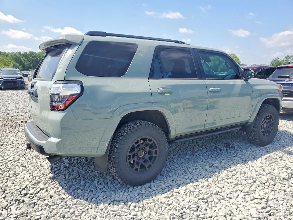2023 Toyota 4runner VIN JTERU5JR1P6089019 COPART salvage auction — HAIL, Oh - Cert Of Title-Salvage, sold $27,750 on 2026-07-09 (photo 3)