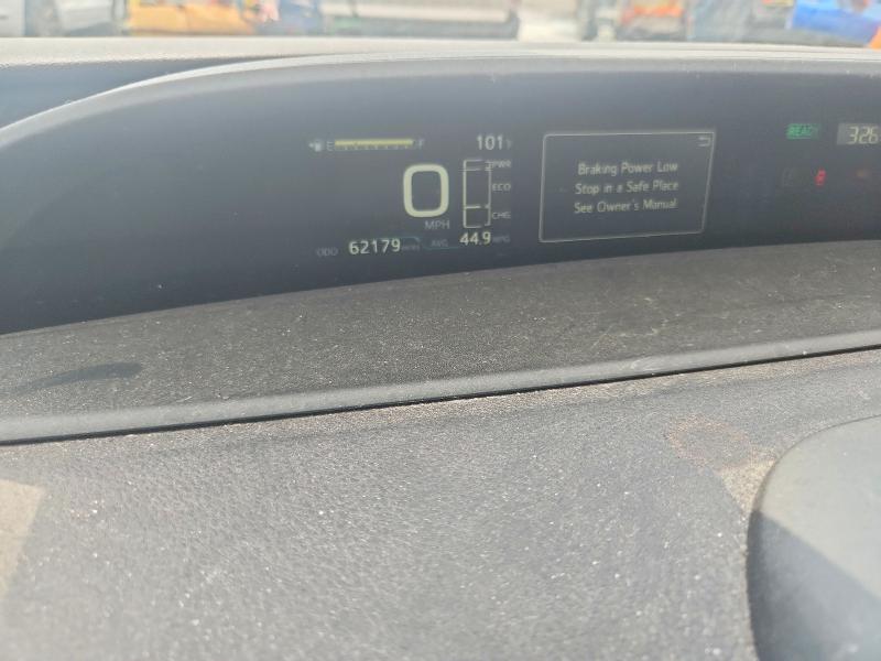 2022 Toyota Prius VIN JTDKAMFP9N3215657 COPART salvage auction — REAR END, NM - CERT OF TITLE-SALVAGE (P), sold $5,400 on 2026-07-23 (photo 9)