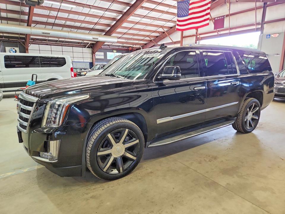 2015 Cadillac Escalade esv VIN 1GYS4SKJ9FR726128 COPART salvage auction — MINOR DENT/SCRATCHES, Ny - Certificate Of Title (P), sold $6,900 on 2026-07-30 (photo 1)