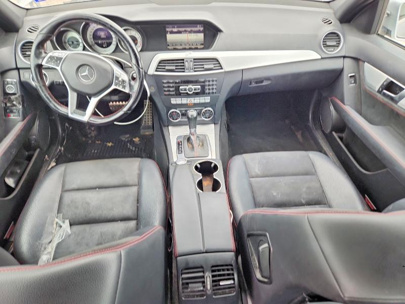 2013 Mercedes-benz C-klasse VIN WDDGF5HB5DA802534 COPART salvage auction — FRONT END, Tx - Salvage Vehicle Title, sold $875 on 2026-07-23 (photo 8)