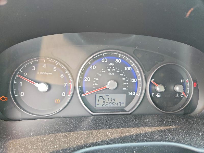 2011 Hyundai Santa fe VIN 5XYZKDAG3BG010510 COPART salvage auction — FRONT END, Ny - Certificate Of Title, sold $550 on 2026-07-20 (photo 9)