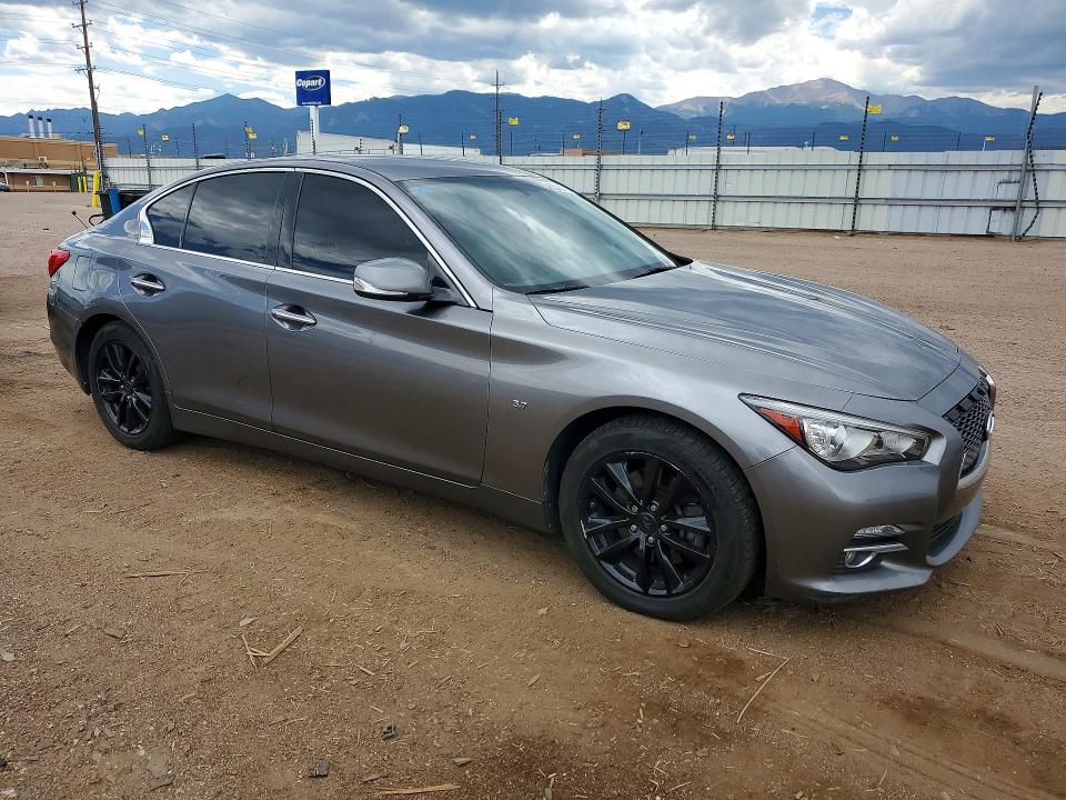 2014 Infiniti Q50 VIN JN1BV7AR3EM700002 COPART salvage auction — MINOR DENT/SCRATCHES, Co - Cert Of Title-Rebuilt Salvage, sold $2,800 on 2026-08-26 (photo 4)