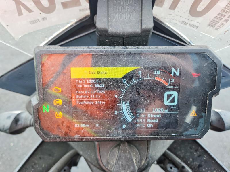 2024 Ktm 390 VIN MD2JGJ401RN215333 COPART salvage auction — SIDE, AK - CERTIFICATE OF VEHICLE TITLE (P), sold $1,350 on 2026-07-21 (photo 7)