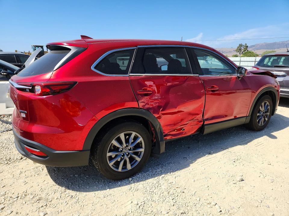 2021 Mazda Cx-9 VIN JM3TCBCY6M0520752 COPART salvage auction — SIDE, Ca - Salvage Certificate, sold $4,800 on 2026-07-09 (photo 3)