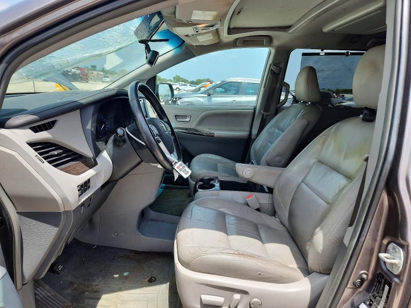 2016 Toyota Sienna VIN 5TDYK3DC0GS721834 COPART salvage auction — FRONT END, FL - CERT OF TITLE SLVG REBUILDABLE, sold $2,300 on 2026-07-23 (photo 7)