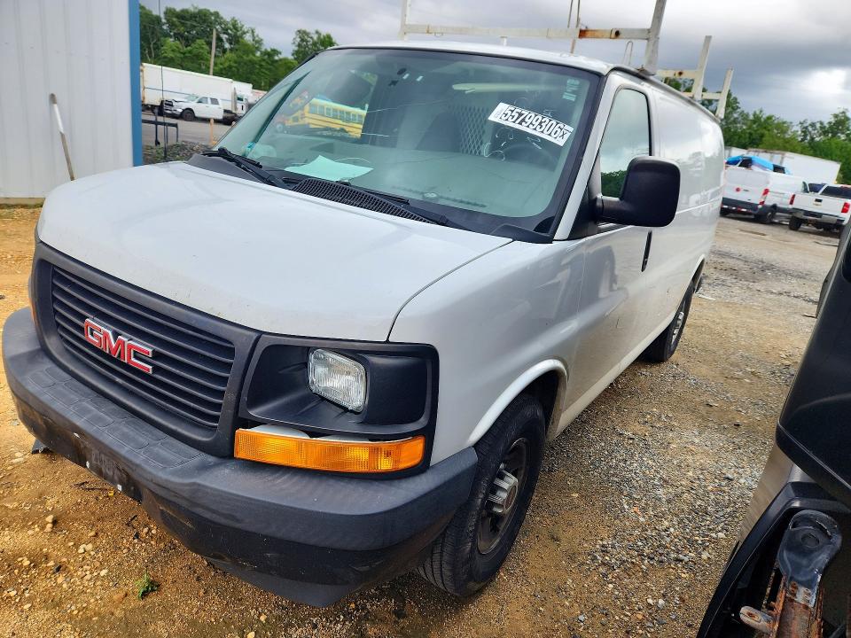2017 Gmc Savana VIN 1GTW7AFF2H1137860 COPART salvage auction — FRONT END, MD - CERTIFICATE OF TITLE, sold $150 on 2026-07-09 (photo 1)