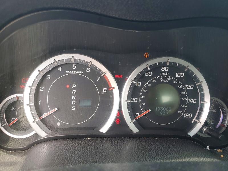 2010 Acura Tsx VIN JH4CU2F67AC005896 COPART salvage auction — MECHANICAL, Ut - Certificate Of Title, sold $150 on 2026-07-31 (photo 9)