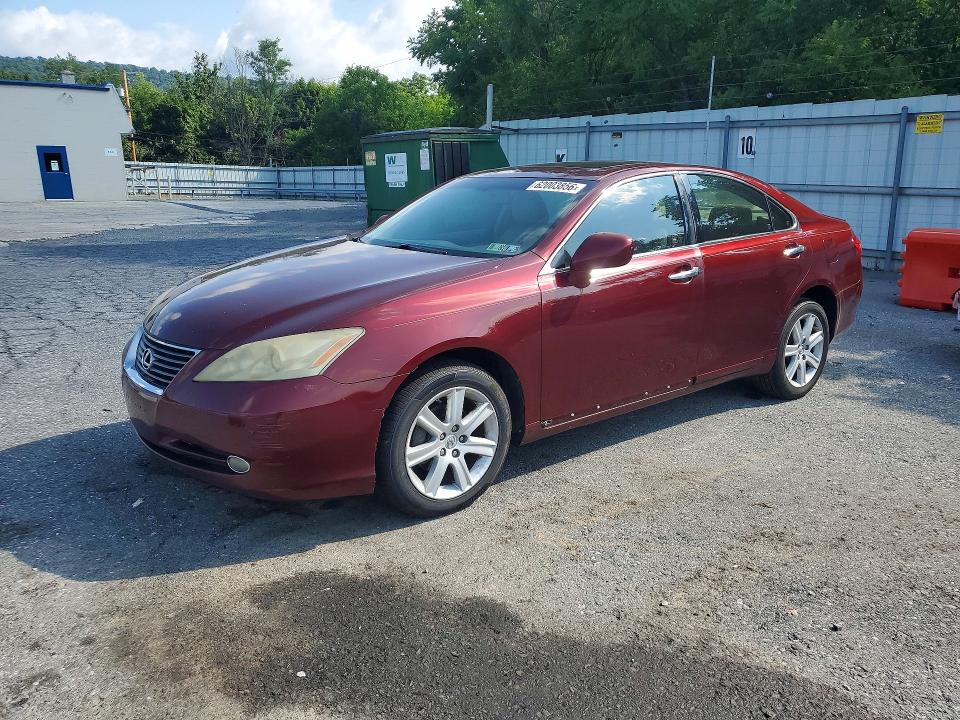 2007 Lexus Es 350 VIN JTHBJ46G272055757 COPART salvage auction — SIDE, Pa - Cert Of Title, sold $675 on 2026-07-28 (photo 1)