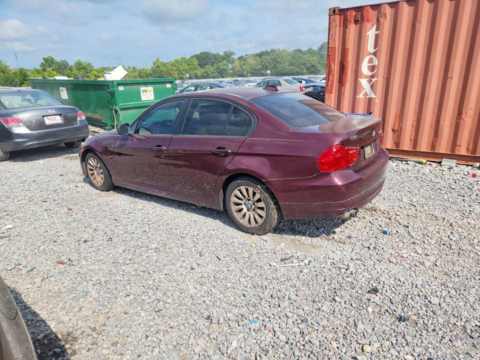 2009 BMW 3 series VIN WBAPH77539NM28921 COPART salvage auction — MECHANICAL, AL - CERTIFICATE OF TITLE, sold $375 on 2026-07-14 (photo 2)