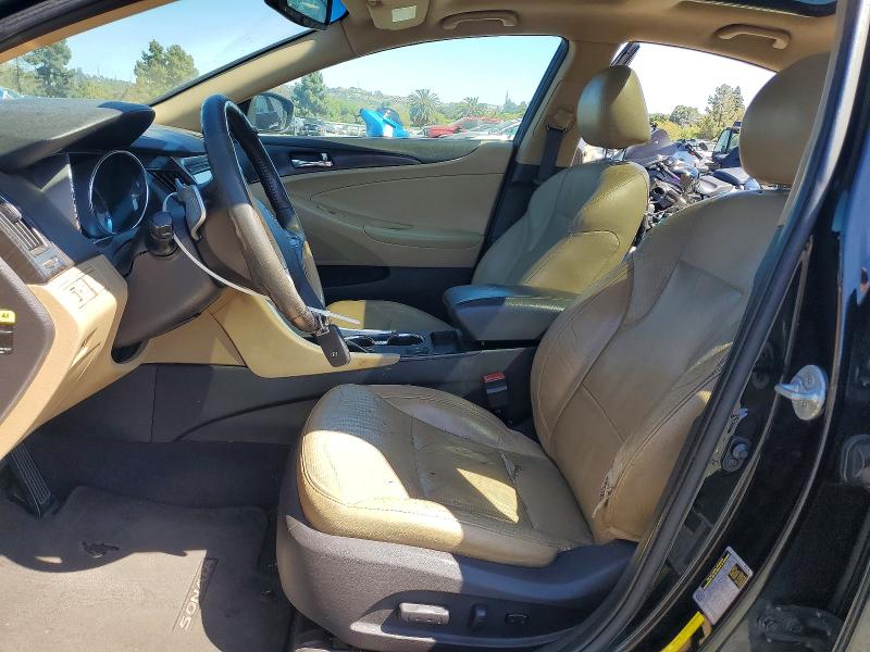 2013 Hyundai Sonata VIN 5NPEC4AB7DH805507 COPART salvage auction — FRONT END, Ca - Salvage Certificate, sold $750 on 2026-07-31 (photo 7)