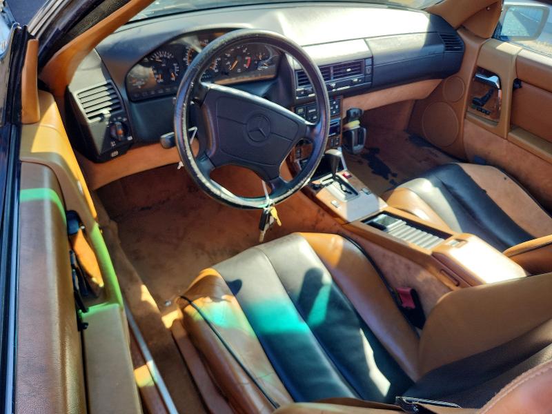 1992 Mercedes-benz 500 VIN WDBFA66E1NF059123 COPART salvage auction — UNDERCARRIAGE, NY - CERTIFICATE OF TITLE, sold $1,300 on 2026-07-22 (photo 8)