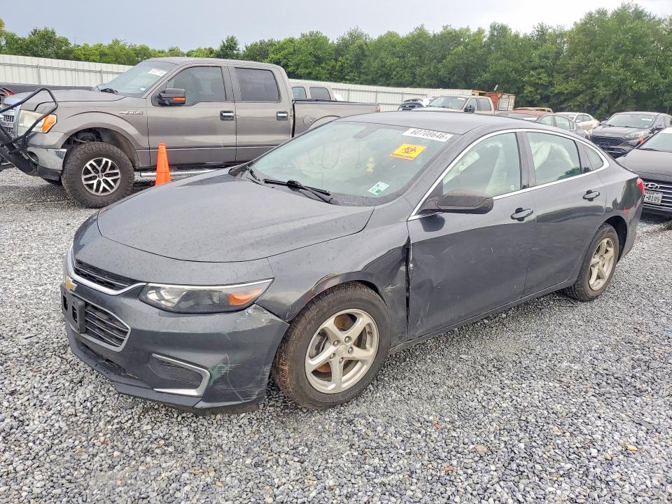 2017 Chevrolet Malibu VIN 1G1ZB5ST9HF118605 COPART salvage auction — FRONT END, LA - CERT OF TITLE-SALVAGE, sold $950 on 2026-07-27 (photo 1)
