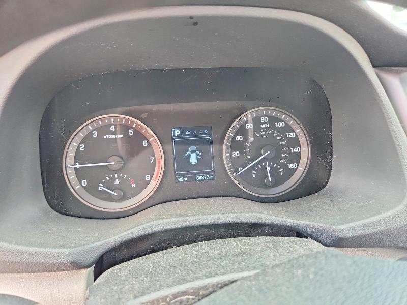 2017 Hyundai Tucson VIN KM8J3CA47HU350658 COPART salvage auction — FRONT END, Tn - Salvage Certificate, sold $650 on 2026-07-27 (photo 9)