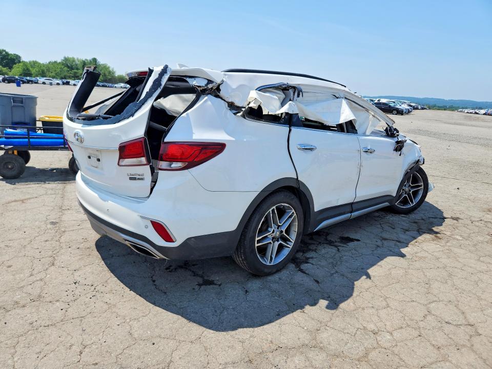 2017 Hyundai Santa fe VIN KM8SRDHF2HU167216 COPART salvage auction — FRONT END, Pa - Certificate Of Salvage, sold $175 on 2026-07-24 (photo 3)