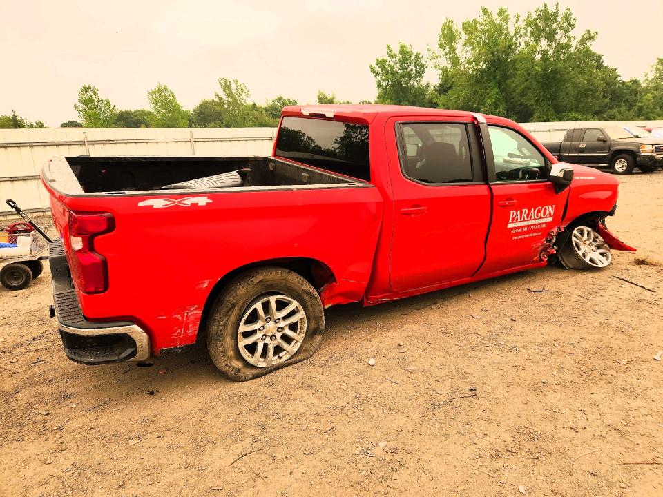 2021 Chevrolet Silverado VIN 3GCPYJEK5MG339104 COPART salvage auction — FRONT END, Ma - Cert Of Title-Salvage, sold $8,100 on 2026-08-24 (photo 3)