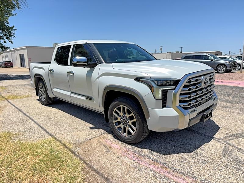 2025 Toyota Tundra VIN 5TFMA5DB1SX239431 COPART salvage auction — NORMAL WEAR, Tx - Cert Of Title-Rebuilt Salvage (P), sold $45,000 on 2026-07-16 (photo 1)