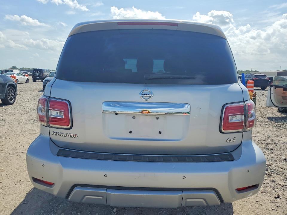 2017 Nissan Armada VIN JN8AY2NC0H9504992 COPART salvage auction — MINOR DENT/SCRATCHES, Salvage Title, sold $1,550 on 2026-07-20 (photo 6)
