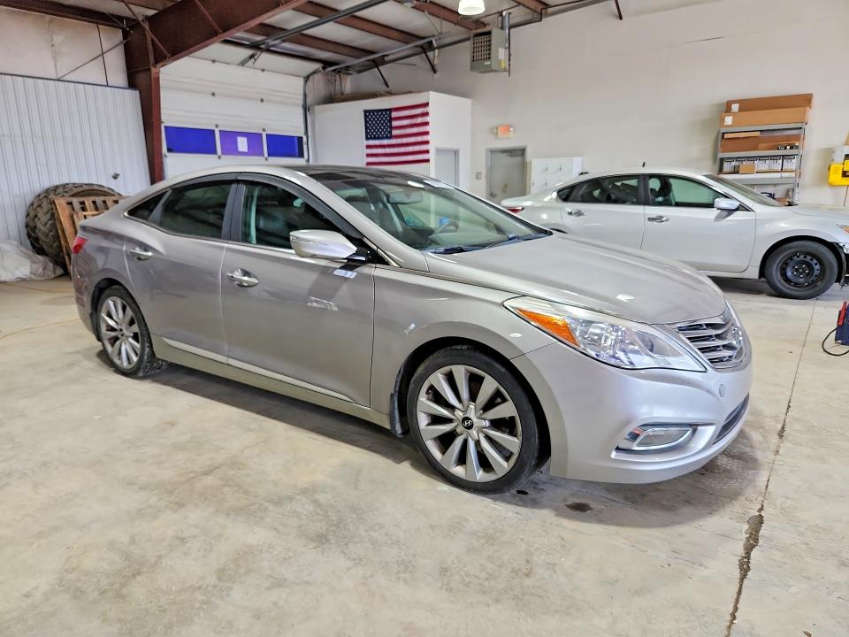 2013 Hyundai Azera VIN KMHFH4JG6DA327651 COPART salvage auction — FRONT END, PA - CERT OF TITLE, sold $375 on 2026-07-31 (photo 4)