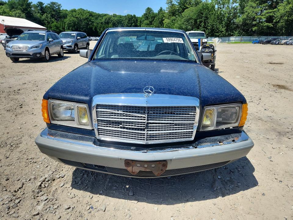 1984 Mercedes-benz 300 VIN WDBCB20A7EA049790 COPART salvage auction — FRONT END, Ma - Certificate Of Title (P), sold $10,000 on 2026-07-27 (photo 5)