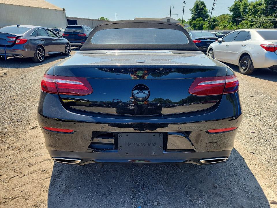 2018 Mercedes-benz E-klasse VIN WDD1K6FB6JF034149 COPART salvage auction — VANDALISM, AZ - CERT OF TITLE - SALVAGE, sold $18,400 on 2026-08-03 (photo 6)