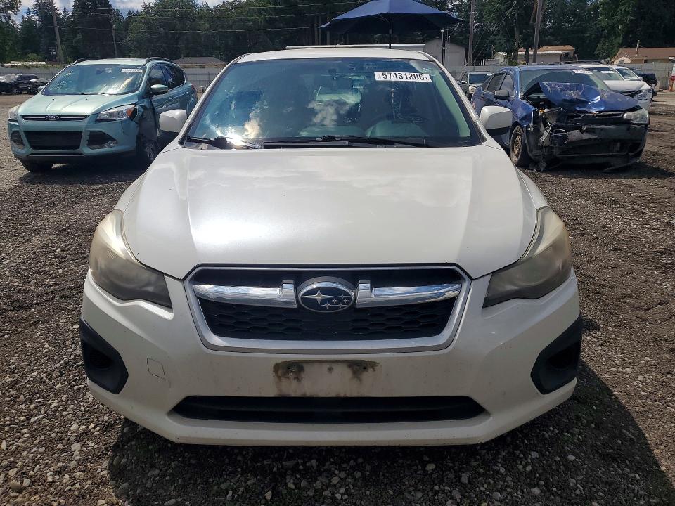 2014 Subaru Impreza VIN JF1GPAC64E8290936 COPART salvage auction — REAR END, WA - BILL OF SALE, sold $1,200 on 2026-07-14 (photo 5)