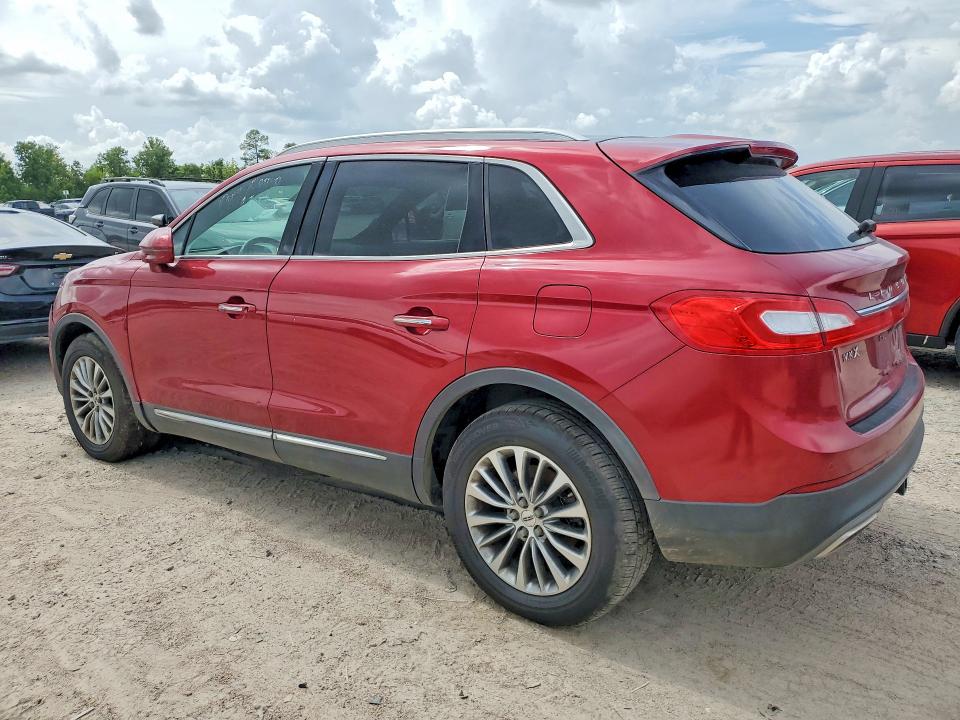 2017 Lincoln Mkx VIN 2LMPJ6KR6HBL16197 COPART salvage auction — FRONT END, Tx - Certificate Of Title (P), sold $4,050 on 2026-07-22 (photo 2)
