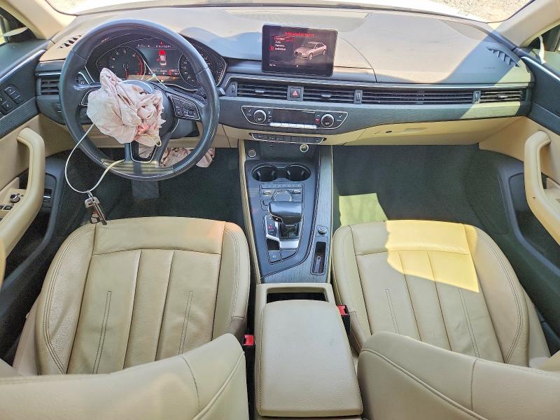 2018 Audi A4 VIN WAUKMAF45JA090414 COPART salvage auction — FRONT END, Ga - Cert Of Title-Rebuilt Flood, sold $2,000 on 2026-07-28 (photo 8)