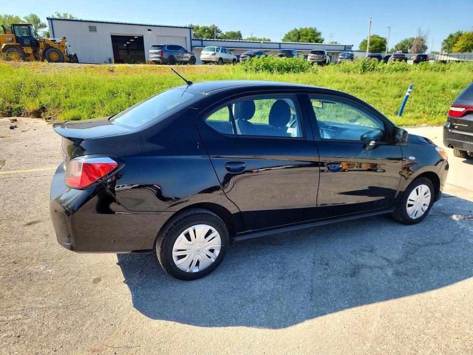 2024 Mitsubishi Mirage VIN ML32FUFJ1RHF14300 COPART salvage auction — FRONT END, Tx - Certificate Of Title, sold $3,000 on 2026-07-22 (photo 3)