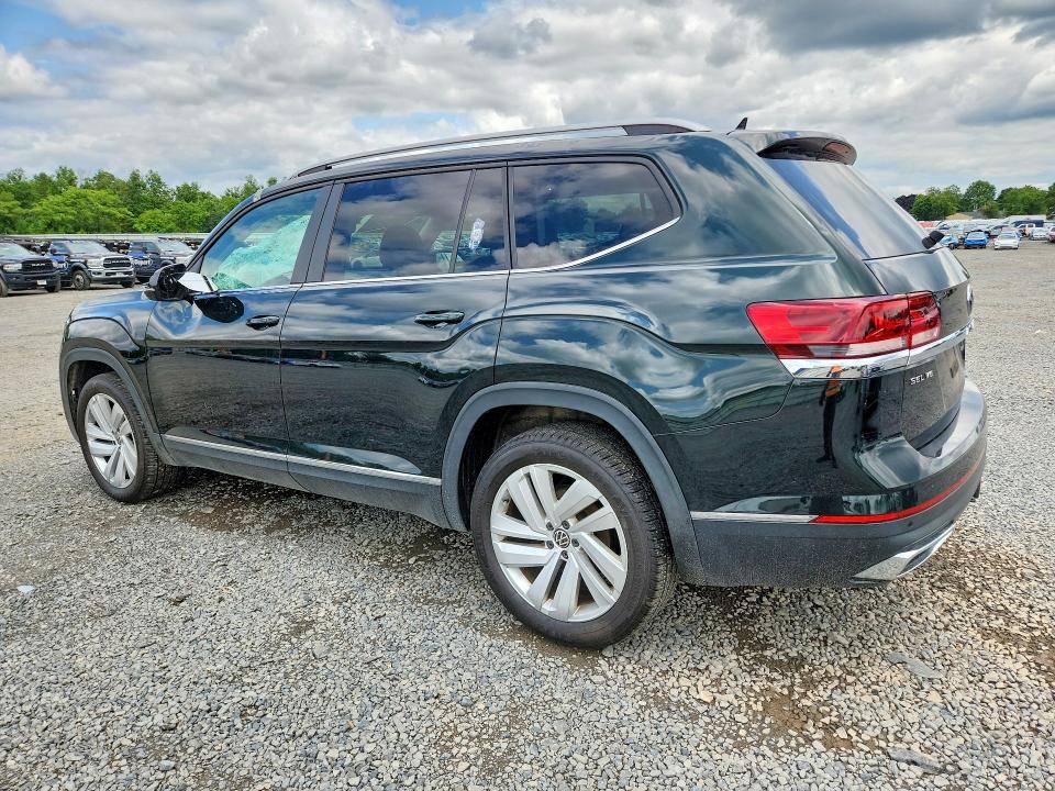2021 Volkswagen Atlas VIN 1V2BR2CA6MC559103 COPART salvage auction — ROOF, Nj - Cert Of Title-Salvage, sold $7,800 on 2026-08-21 (photo 2)