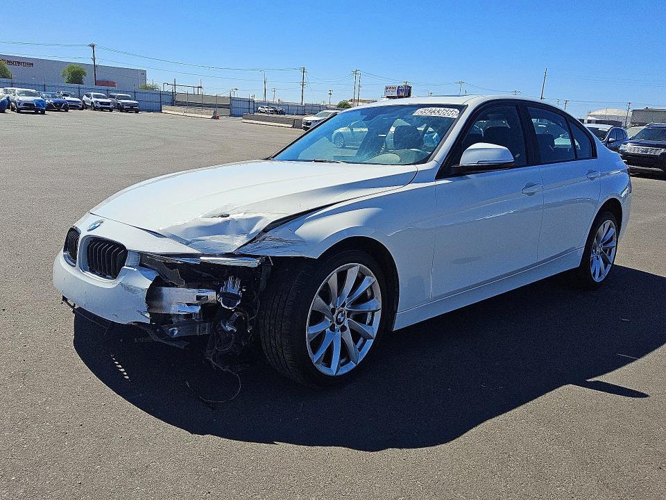 2018 BMW 3 series VIN WBA8A3C51JA488618 COPART salvage auction — UNDERCARRIAGE, WV - CERTIFICATE OF TITLE, sold $1,750 on 2026-07-30 (photo 1)