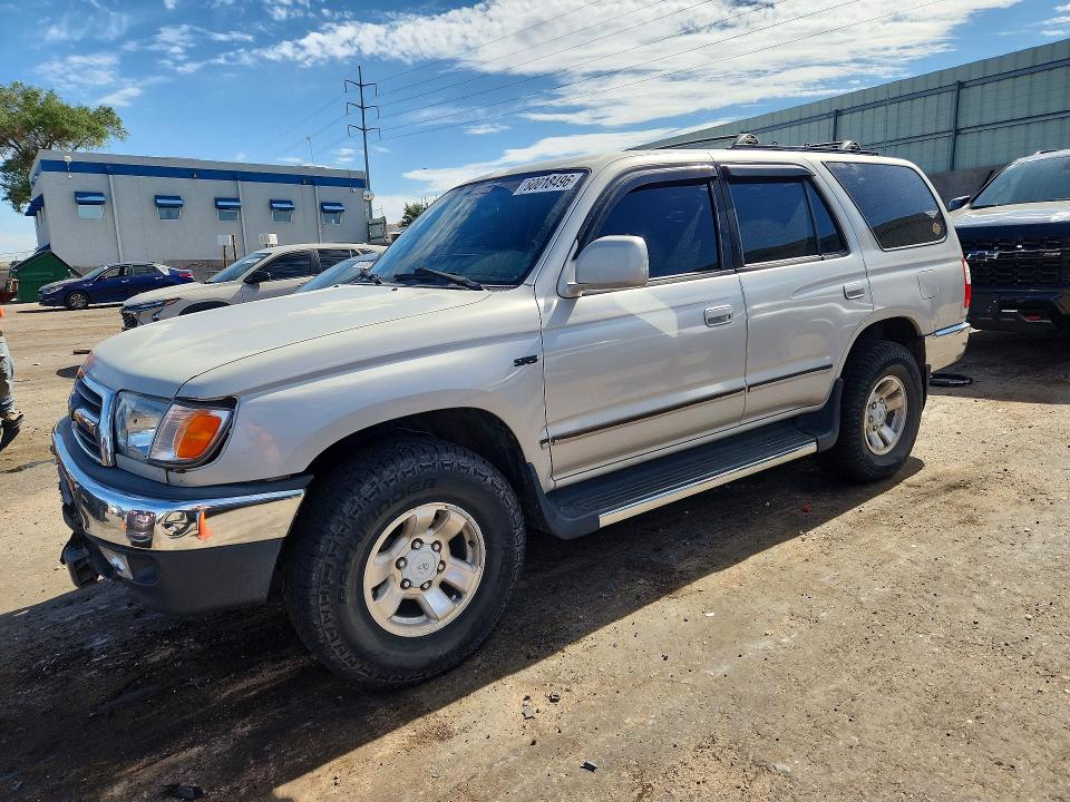 2000 Toyota 4runner VIN JT3GN86R6Y0168004 COPART salvage auction — FRONT END, NM - CERT OF TITLE-SALVAGE (P), sold $1,300 on 2026-07-27 (photo 1)