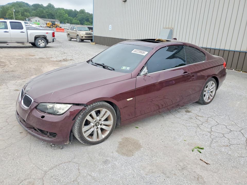 2008 BMW 3 series VIN WBAWV53508PF95242 COPART salvage auction — FRONT END, PA - CERT OF SALVAGE-W=FLOOD VEH, sold $400 on 2026-07-20 (photo 1)