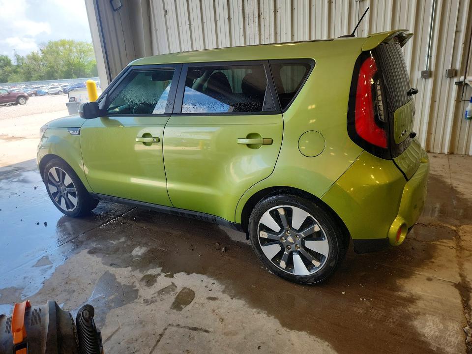 2014 Kia Soul VIN KNDJX3A50E7729075 COPART salvage auction — REAR END, Wi - Certificate Of Title, sold $1,350 on 2026-07-27 (photo 2)