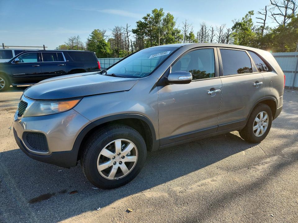 2012 Kia Sorento VIN 5XYKT3A17CG202695 COPART salvage auction — FRONT END, Ny - Mv-907A Salvage Certificate, sold $2,050 on 2026-07-13 (photo 1)