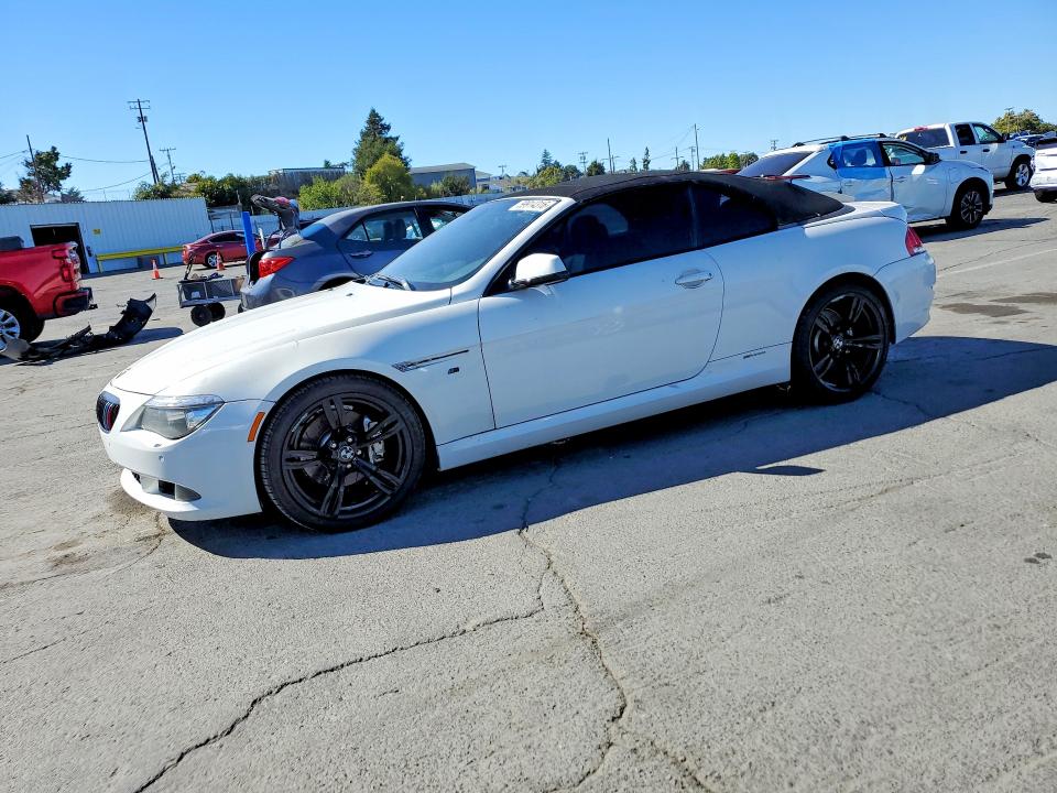 2010 BMW 6 series VIN WBAEB5C51AC225982 COPART salvage auction — MECHANICAL, CA - DIS/DLR/EXP ONLY CLEAN TITLE, sold $1,350 on 2026-07-10 (photo 1)