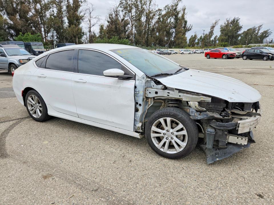 2015 Chrysler 200 VIN 1C3CCCAB6FN691833 COPART salvage auction — FRONT END, CA - SALVAGE CERTIFICATE, sold $400 on 2026-07-31 (photo 4)