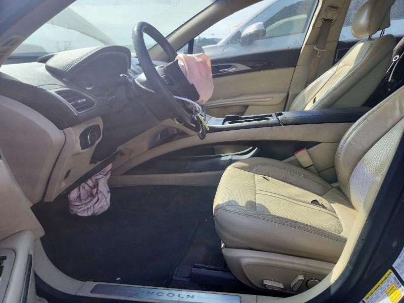 2014 Lincoln Mkz VIN 3LN6L2LU6ER833834 COPART salvage auction — FRONT END, CA - SALVAGE CERTIFICATE, sold $225 on 2026-07-22 (photo 7)