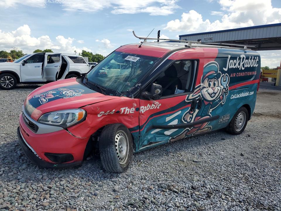 2022 Ram Promaster city VIN ZFBHRFAB6N6W66542 COPART salvage auction — SIDE, Fl - Cert Of Title Slvg Rebuildable, sold $3,200 on 2026-08-07 (photo 1)