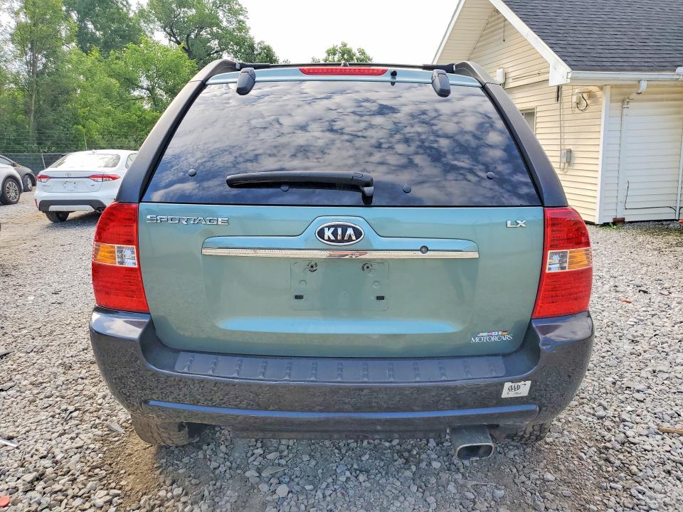 2008 Kia Sportage VIN KNDJF724X87458871 COPART salvage auction — FRONT END, Oh - Cert Of Title-Salvage, sold $225 on 2026-07-22 (photo 6)