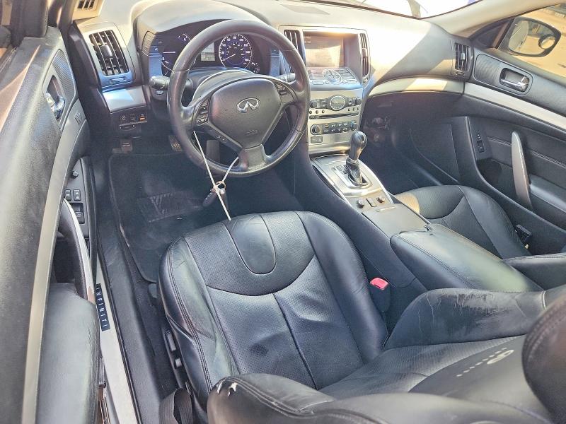 2012 Infiniti G37 VIN JN1CV6EL9CM472329 COPART salvage auction — MINOR DENT/SCRATCHES, GA - DLR ONLY CERT OF TITLE-SALVAGE, sold $2,050 on 2026-07-31 (photo 8)
