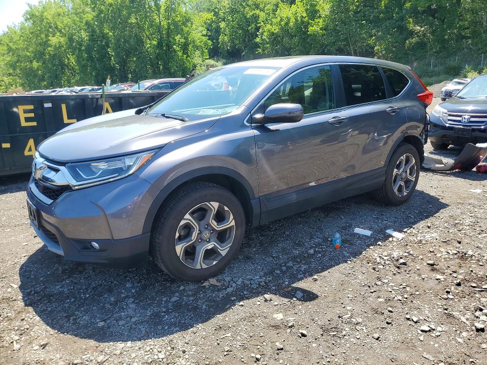 2018 Honda Cr-v VIN 7FARW2H8XJE026947 COPART salvage auction — REAR END, Ny - Mv-907A Salvage Certificate, sold $7,300 on 2026-07-14 (photo 1)