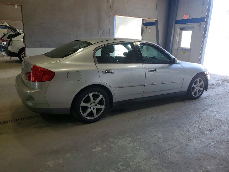 2003 Infiniti G35 VIN JNKCV51E33M330930 COPART salvage auction — FRONT END, Va - Cert Of Title - Salvage, sold $225 on 2026-07-17 (photo 3)