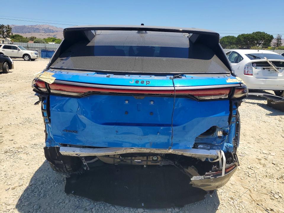 2025 Jeep Wagoneer VIN 3C4RJNCK0ST583349 COPART salvage auction — REAR END, CA - SALVAGE CERTIFICATE, sold $14,900 on 2026-08-25 (photo 6)