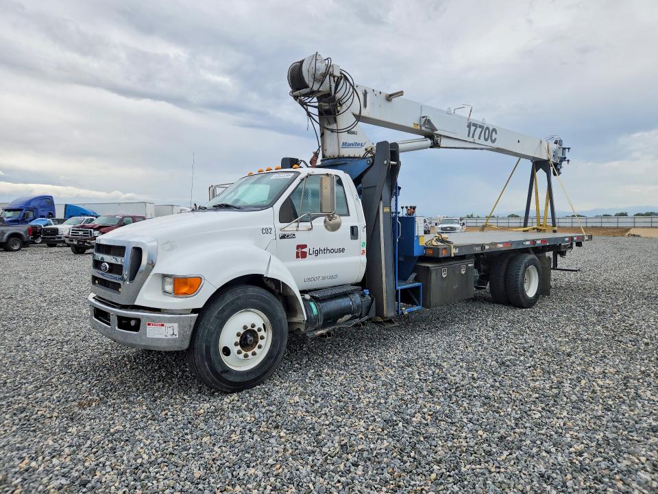 2015 Ford F650-f750 VIN 3FRXF7FC8FV671085 COPART salvage auction — ROLLOVER, Co - Bill Of Sale-Parts Only, sold $27,250 on 2026-08-28 (photo 1)