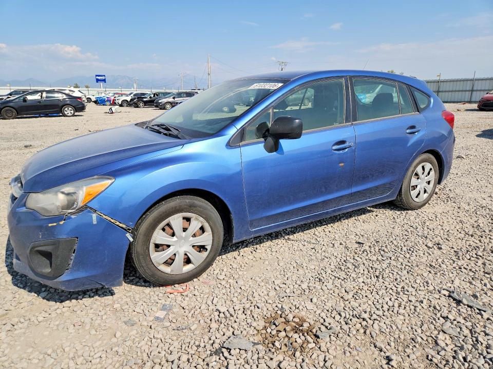 2014 Subaru Impreza VIN JF1GPAA6XE8238259 COPART salvage auction — FRONT END, Ut - Certificate Of Title, sold $150 on 2026-07-24 (photo 1)