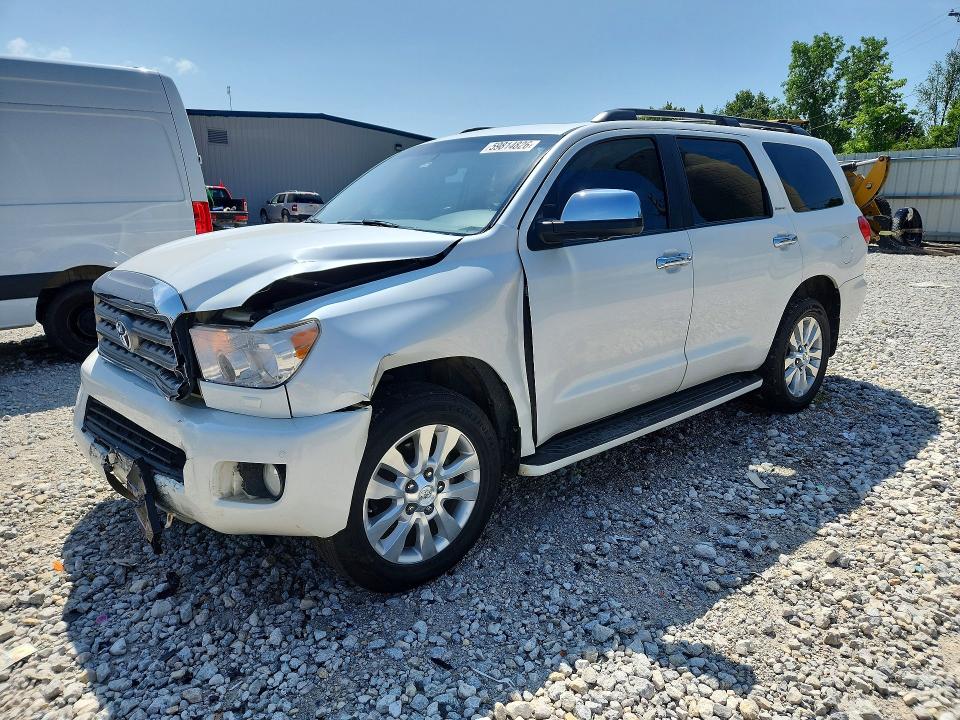 2017 Toyota VIN 5TDDY5G17HS151626 COPART salvage auction — FRONT END, Mi - Certificate Of Title, sold $5,300 on 2026-07-23 (photo 1)